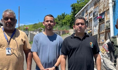 Ordem Pública realiza vistoria técnica no Cemitério Municipal de Barra Mansa